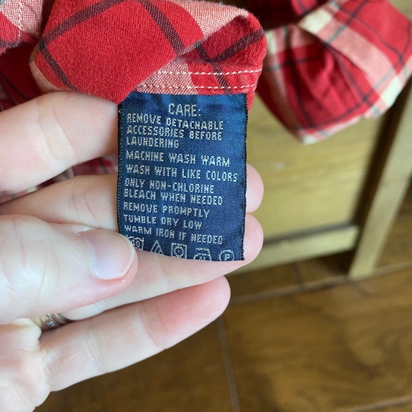 RALPH LAUREN Button Down Ref Plaid Slim fit Casual Shirt Women's Size 6 - Picture 6 of 7